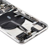 iPhone 11 Pro Back Cover Assembly (Silver) with Side Keys & Wireless Charging