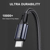 ENKAY PD 20W 3A USB-C / Type-C to 8 Pin Elbow Fast Charging Nylon Braided Data Cable, Length:1m(Green)