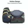 For Canon EOS R7 Soft Silicone Protective Case (Camouflage)