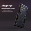 For Samsung Galaxy S25 Ultra 5G NILLKIN Black Rhino Prop PC Phone Case(Black)