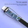 WK WDC-100 1m 2.0A Output Speed Pro Series PD 18W Fast Charging USB-C / Type-C to 8 Pin Data Sync Charging Cable (White)