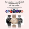 V60 1.39 Inch Health Monitoring Multifunctional Waterproof Bluetooth Call Smart Watch, Color: Silver