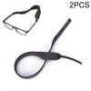 2 PCS Neoprene Diving Swimming Glasses Band Sunglasses Sponge Rope(Gray)