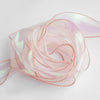 4cm x 9m Champagne Pink Symphony Fishtail Yarn Flower Cake Baking Packaging Ribbon Lace Decorative Webbing