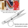 All Steel Thread Scissors Cross Stitch V-Shape Home Tailoring Yarn Scissors Fishing Shears