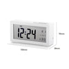 Automatic Night Light Electronic Clock Large Screen Adjustable Backlight Alarm Clock (Blue)