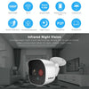 SriHome 4CH Wireless 1080P CCTV System NVR Kit - Human Detection, UK Plug