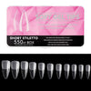 Scratch-free Ultra-thin Seamless Manicure Nail Plate, Shape: 02 Half Sand Water Droplets