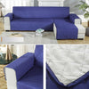 Waterproof Non-slip Pet Cushion One-piece Assemble Sofa Cover, Size:Left-200x270cm(Dark Blue)