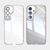 For Samsung Galaxy S25 5G Acrylic Hybrid TPU Armor Shockproof Phone Case(Transparent)