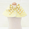 Light Yellow Dog Bandana Bib, M (20-25cm Neck) - Cat/Small Dog Scarf