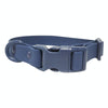 Waterproof Adjustable Dog Collar, Navy Blue, Large