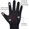 Outdoor Bicycle Riding Fishing Gloves Thin Breathable Anti-UV Sports Ice Silk Gloves, Style: Women Half Finger Pink