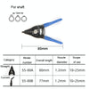 HSD SS-80B Outer For Shaft Curved  10-25mm Compact Spring-Loaded Pliers Retaining Ring Pliers