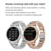AK53 IP67 BT5.2 1.32inch Smart Watch Support Voice Call / Health Monitoring, Style:Steel Mesh Strap(Silver)