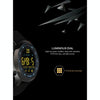 EX18 Smart Sports Watch FSTN Full View Screen Luminous Dial High Tensile TPU Strap, Support Steps Counting / Burned Calory / Calendar Date / Bluetooth 4.0 / Incoming Call Reminder / Low Battery Reminder(Black)