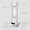 Automatic Fish Feeder, 500ml, USB/Battery, White