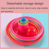 Night Market Stall Detachable Throwing Hoop Toys Children Parent-Child Games, Spec: 1 Tower 18 Circles