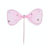 Bow Cake Insert Birthday Party Dessert Decoration(Pink)