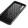 For vivo Y20 Carbon Fiber Texture Shockproof TPU Case(Brown)