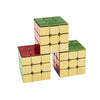 Electroplating Third-Order Magic Cube Educational Toys, Style: Magnetic Version
