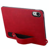 For iPad mini 6 / mini 2024 TPU Leather Back Tablet Case with Wristband(Red)