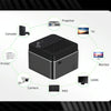 GMK NucBox Windows 10 System Mini PC, Intel Celeron J4125 Quad Core 64bit 14nm 2GHz-2.7GHz, Support WiFi & Bluetooth & RJ45, 8GB+128GB,EU Plug