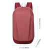 HAWEEL Large Capacity Multifunctional Backpack Portable Lightweight Bag (Pink)