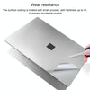 4 in 1 Notebook Shell Protective Film Sticker Set for Microsoft Surface Laptop 3 15 inch (Silver)