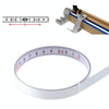 5m Sticky Scale Steel Ruler with Glue Scale Tape Measure Self-adhesive Ruler, Specification:Middle Point