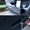 Car Door Coin Storage Box Trash Can(Black)