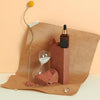 10x10 cm Red Sandstone Photography Props Ornaments Display Ornaments