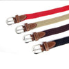 Narrow Version Elastic Canvas Weave Waistband, Length:95 x 2.5cm(C12 White)
