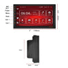 A2769 7 Inch Android Navigation WIFI Version 2+16G Vehicle Machine Central Control Large Screen, Spec: Standard+12Lights Camera