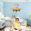 Cartoon Shake Wall Clock Children Room Decoration Wall Clock (UFO)