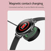 LOANIY CF80 1.08 Inch Heart Rate Monitoring Smart Bluetooth Watch, Color: Black Steel