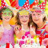 2 PCS Funny Glasses Birthday Party Cartoon Decoration Photo Props, Shape: Happy Birthday Dot