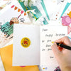 24pcs /Set Happy Birthday Greeting Card With Envelopes And Stickers Set(KP002)