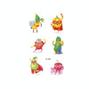 20 PCS Waterproof Painted Fruits Vegetables Plants Children Tattoo Stickers(EC-549)