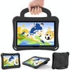 For Lenovo Tab M10 3rd Gen TB-328FU/XU  Handle Football Shaped EVA Shockproof Tablet Case(Black)