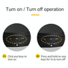 2 In 1 Charging Turntable Rotary Jewelry Live Shooting Display Stand, Color: Black Button