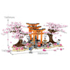 SEMBO 601075 Cherry Blossom Series Puzzle Assembled Toy Small Particle Building Blocks