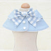 Light Blue Dog Bandana Scarf, Small (Up to 20cm Neck) - Cat/Dog