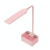 TD6 Student Mobile Phone Holder Pen Holder Eye Protection USB Desk Lamp(Pink)