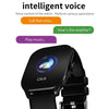 CY900 2.1 inch HD Square Screen Smart Watch, Supports Bluetooth Call / Health Monitoring(Black)