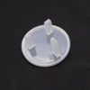 UK 3-Hole Baby Socket Protection Cover, Style: Round Transparent