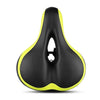 Reflective Spring Saddle Mountain Bike Seat Bicycle Seat Bicycle Seat(Black Green)