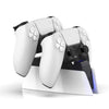 HONCAM For PS5 Gamepad Charger Dual Dock Charger(Blue)