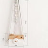 Cute Nordic Hanging Wooden Camera Toys for Kids(White)