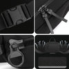WEPOWER Men Sports Waist Bag Simple Single Shoulder Satchel(Dark Blue)